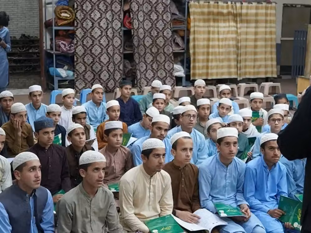 Quran Academy students attending a learning session