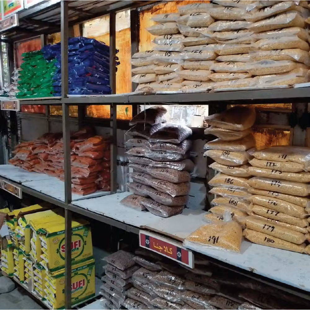 Ration inventory at the Masjid