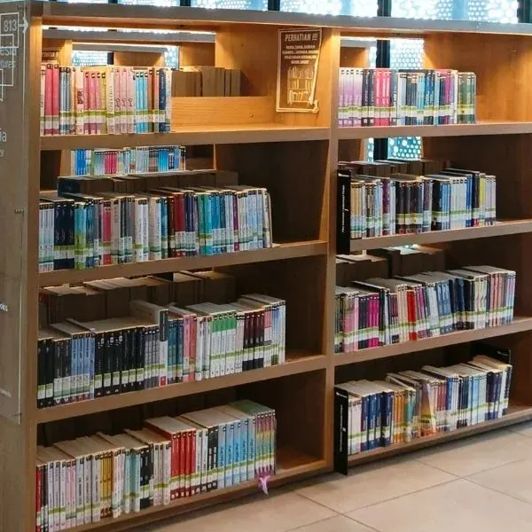 Masjid Library interior and study resources